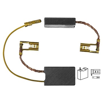 Szczotki DEWALT D 25722 K D25722K 6,3x16