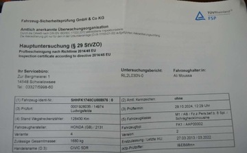 Honda Civic IX Hatchback 5d 1.4 i-VTEC 100KM 2013 Honda Civic bezwypadkowe - Niski przebieg - BEZ KOROZJI - po oplatach 1.3, zdjęcie 35