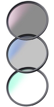 ФИРМЕННЫЙ набор фильтров UV+CPL+ND4 72мм