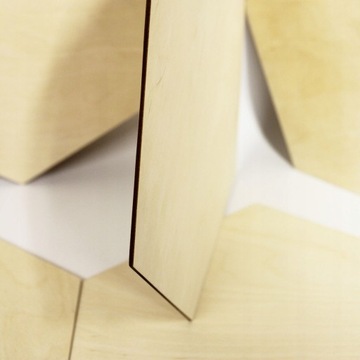 Деревянная настенная панель шестигранного шестигранного пятна 14c