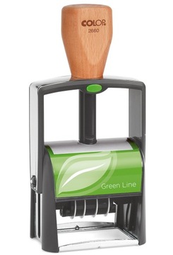 Pieczątka datownik CLASSIC 2660 GREEN LINE