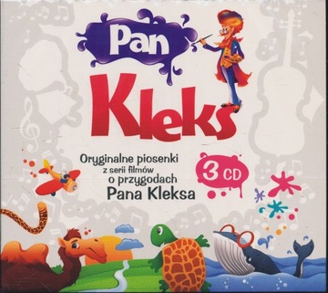 [CD] PAN KLEKS (folia) 3 CD - Oryginalne piosenki z serii 3 filmów