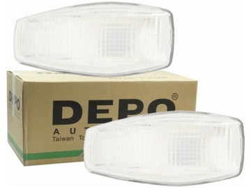 2× SVĚTLO SMĚROVKA BLIKAČ BOČNÍ DEPO 221-1402N-UE