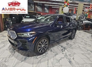 BMW X6 G06 2022 BMW X6 xDrive40i M Sport Line 2022 3.0 Benzyna 335KM