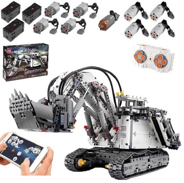KLOCKI KOPARKA TECHNIC LIEBOHERR APLIKACJA 13130