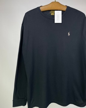 Bluzka męska long sleeve czarna POLO RALPH LAUREN r. L