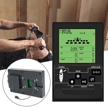 Портативный счетчик гребных тренажеров, электронный цифровой