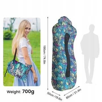 НАДУВНОЙ ПЛАВАЮЩИЙ ДИВАН LAZY BAG ПЛЯЖНАЯ КРОВАТЬ