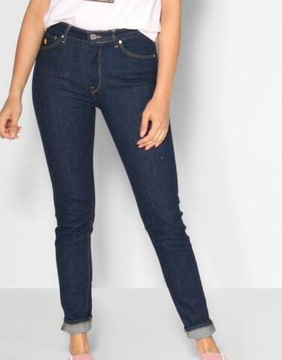 Moda Jeansy Workowate jeansy Scotch & Soda Workowate jeansy czerwony-czarny Wz\u00f3r w lwa W stylu casual 