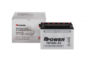 Akumulator BPOWER YB16AL-A2 16Ah 175A