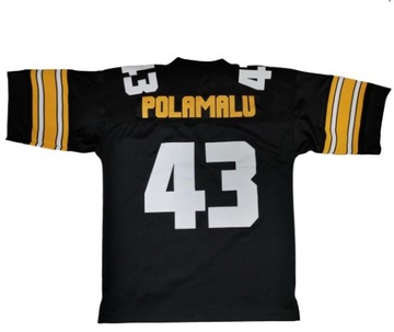 NFL Troy Polamalu #43 Pittsburgh Steelers Shirt Koszulka M Igła