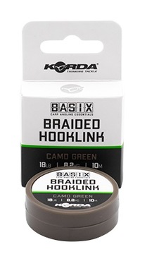 Plecionka Basix Braided Hooklink 18lb 10m Korda