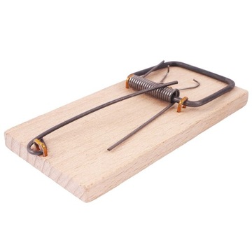 ŁAPKA NA MYSZY DREWNIANA MYSZOŁAPKA MOCNA PUŁAPKA