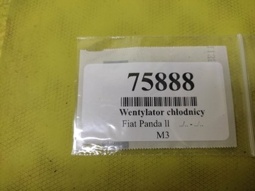 FIAT PANDA II 1.1 VENTILÁTOR CHLADIČŮ 46799410