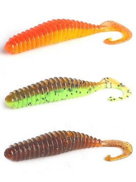 TWISTER TANTA ROBAK,GUMA 5cm/1g zestaw 3 sztuki
