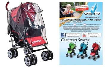 Folia przeciwdeszczowa na wózek spacerowy
