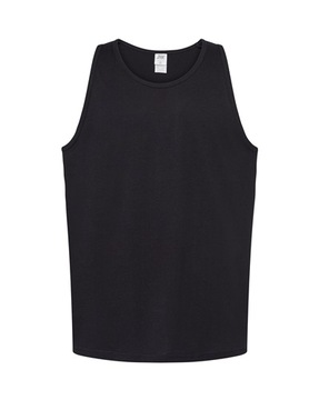 TOP męski koszulka męska bez rękawów czarna 2XL