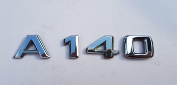 MERCEDES-BENZ A 140 EMBLEMAT NA TYLNĄ KLAPĘ