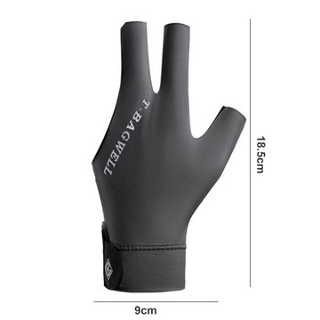 1 шт. Левая бильярдная перчатка, быстросохнущая и дышащая.