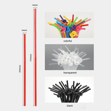 Прозрачный стиль, 500 шт. гибкая гибкая деталь
