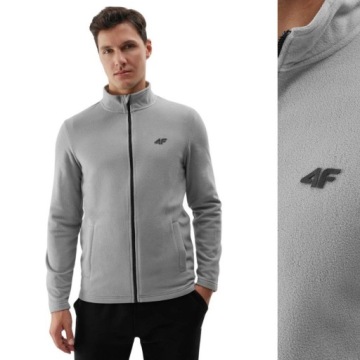 POLAR MĘSKI 4F BLUZA POLAROWA DRESOWA SPORTOWA NA CO DZIEŃ