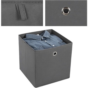 Органайзер для одежды Гардеробный ящик Полка-контейнер 6 шт.