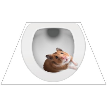 NAKLEJKI ŚCIENNE DESKA TOALETOWA