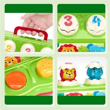 ИНТЕРАКТИВНАЯ ОБРАЗОВАТЕЛЬНАЯ ИГРУШКА ЛЕС ЦВЕТНЫХ ЖИВОТНЫХ