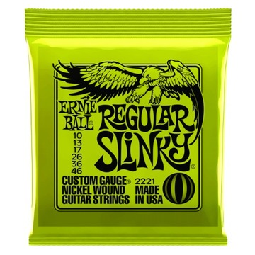 Struny Ernie Ball Regular Slinky 10-46 (2221)