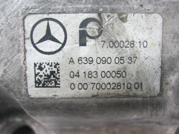 MERCEDES-BENZ OE A6390900537 KOLEKTOR SACÍ/ZBĚRNÉ SEŘIZOVACÍ KLAP