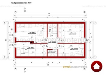 Проект дома 70м2 жилой и дачный дом Новый порядок