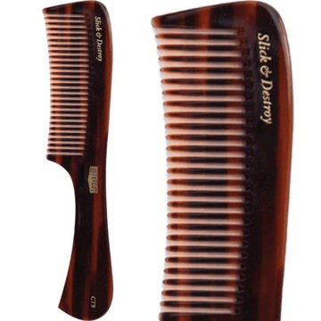 Grzebień do włosów UPPERCUT DELUXE Tortoise Shell