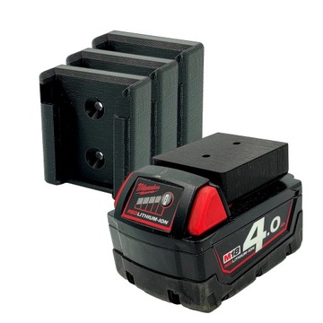 UCHWYT DO BATERII MILWAUKEE M18 3SZT
