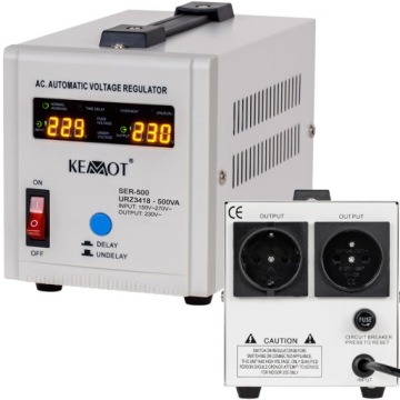 STABILIZATOR NAPIĘCIA AVR 500VA SERWER ROUTER RTV