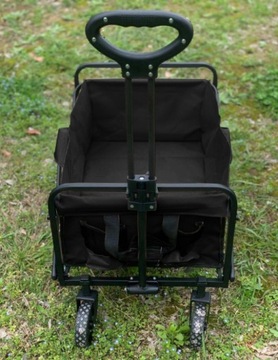 Туристическая пляжная тележка, складная, транспортная, садовая, расширяемая, колеса