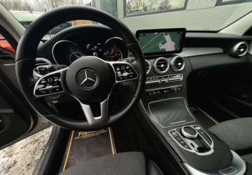 Mercedes Klasa C W205 Kombi Facelifting 2.0 220d 194KM 2019 Mercedes-Benz Klasa C lift AUTOMAT 195KM LED perfekcyjny navi kamera, zdjęcie 23
