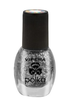 Vipera Srebrny Lakier do Paznokci Polka 69