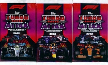 SASZETKA Z KARTAMI F1 TURBO ATTAX FORMULA 1 2022