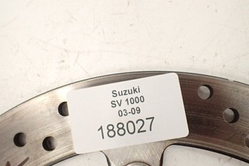 Suzuki SV 1000 (03-09) Tarcze hamulcowe przód 4,9mm 310mm