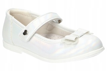 BUTY BALERINKI DZIECIĘCE AMERICAN CLUB XD120 BEŻOWE WKŁADKA SKÓRZANA R. 28