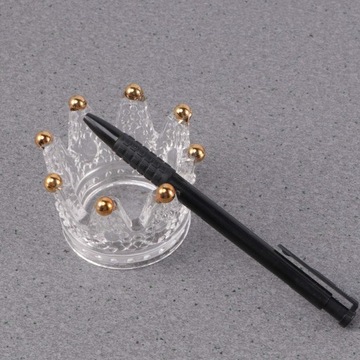 Набор акриловых тарелок Dappen из 2 предметов для макияжа с пузырьками для волос для девочек