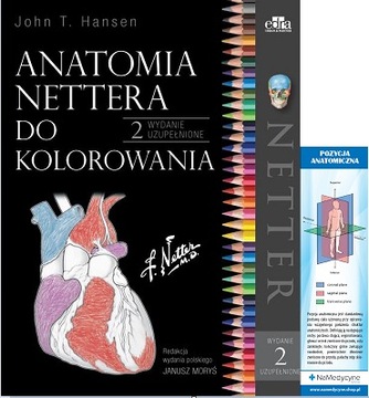 Anatomia Nettera do kolorowania NETTER NAJTANIEJ