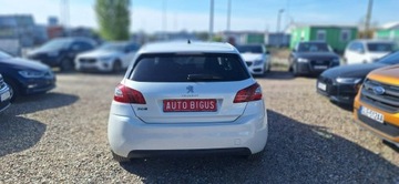 Peugeot 308 II Hatchback 5d 1.6 THP 125KM 2014 Peugeot 308 Ledy xsenon navi panorama biała, zdjęcie 6
