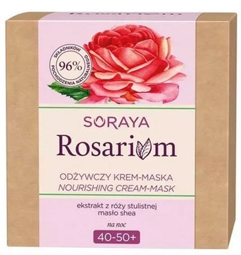 SORAYA ROSARIUM ODŻYWCZY KREM-MASKA NA NOC 40-50+