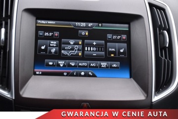 Ford S-Max II Van 2.0 TDCi 180KM 2016 Ford S-Max Full LedAsystentyNaviKameraGrzane Fotele7FoteliPanoramaBogaty, zdjęcie 23