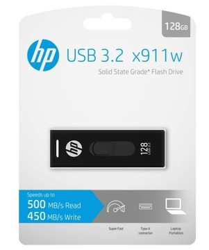 HP INC. Pendrive 128GB HP USB 3.2 USB HPFD911W-128