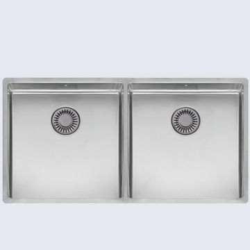 Zlew Reginox New York 40x40+40x40 stal