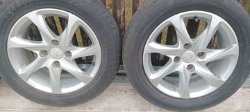 4× DISK HLINÍK PEUGEOT OE 6.5" X 15" 4X108