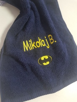 Полотенце детское с именем, именной вышивкой, 50х30