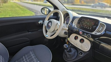 Fiat 500 II CC Seria 4 1.2 69KM 2019 Fiat 500 C Cabrio Śliczny Dolcevita 37 tys prz, zdjęcie 18